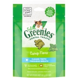 Greenies Feline Dental Treats Catnip Cleans Teeth 60g