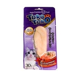 Snacks Bánh Thưởng Cho Mèo Gà+Cá hồi Nguyên Miếng TORO TORO 30G