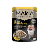 MARIA - Beef & Beef Liver In Jelly 70gr