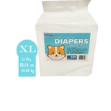 Pet8 Male Diapers Size XL (12 pcs) - Tả Quấn Dành Cho Bé Trai Size XL [DP29]