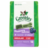 Greenies Dental Treats Regular Blueberry 340g( 12C)