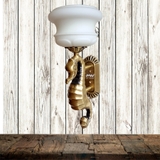 Đèn tường đồng cá ngựa