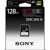 Thẻ nhớ Sony 128GB G Series UHS-II SDXC (Speed Class 10) 300/299 MB/s