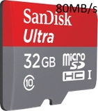 THẺ NHỚ SANDISK MICRO SDHC ULTRA III 32GB 80MB/S