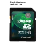 Thẻ nhớ Kingston SDHC 32GB class 10