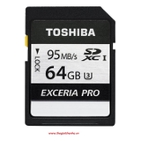 Thẻ nhớ Toshiba EXCERIA SDXC 64GB 95/75MB/s UHS-I Class 10 U3