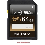 Thẻ nhớ Sony 64GB UHS-I SDXC (Speed Class 3) 95/90MB/s