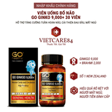 Bổ não New Zealand GO Ginkgo 9000 30 viên