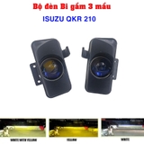 Bộ đèn Bi gầm 3 màu cho xe Tải ISUZU QKR 210 kèm dưỡng bắt zin
