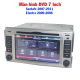 Màn hình , đầu DVD cho xe dòng xe Santafe 2008-2011 , Elantra 2000-2006