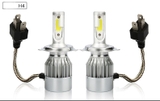 Bộ 2 bóng đèn LED siêu sáng C6-H4 36W lắp cho Ô tô Xe máy