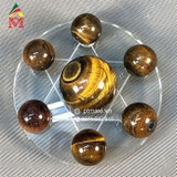 Thất Tinh Trận Đá Thạch Anh Mắt Hổ Nâu Vàng