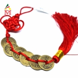 Xâu Tiền Xu Cổ Lục Đế ( 6 Đồng Xu )