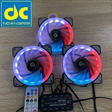 Bộ Kit 3 Fan NeedMax  Led RGB + Hup + Remote