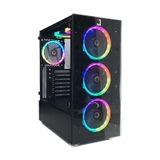 Vỏ Case Máy Tính VSP V3-607 Gaming - 2 Mặt Kính Cường Lực (Chưa Có Fan)