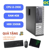 Máy tính Dell Optiplex 390/790/990, Chip i3-2100, Ram 4GB, HDD 250GB, DVD