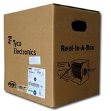 Dây cáp mạng AMP cat6 UTP 4 pair, đôi ,23AWG chính hãng