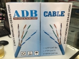 Dây Cáp Mạng ADB Cat5E SFTP 305M ( Xanh ) Bọc Bạc