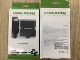 CÁP HDMI RA VGA + AUDIO KINGMASTER (KY-H 124B)