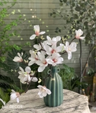 Bình hoa Mộc Lan trắng trang trí Landecor (60cm)- BH1176