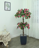 Cây hoa Đỗ Quyên trang trí không gian sang trọng Lan Decor(140cm) - LC2515