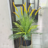 Kệ cây cỏ đuôi chồn trang trí nhà cửa văn phòng Landecor  (130cm) - CC599