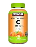 Kẹo dẻo bổ sung Vitamin C Kirkland Adult Gummies C 250mg 180 viên