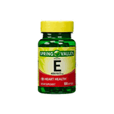 Thực phẩm chức năng bổ sung Vitamin E Spring Valley 400 IU 100 viên