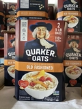 Yến mạch cán nát Quaker Oats Quick 1 Minute nguyên thùng 4.5kg