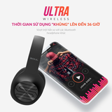 Tai nghe Bluetooth Headphone Soul Ultra Wireless SU34BU - Hàng Chính Hãng (Xanh Dương)