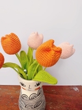 Hoa len đan móc handmade