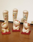 Mèo thần tài giấy washi Maneki Neko Nhật