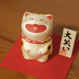 Mèo thần tài giấy washi Maneki Neko Nhật