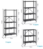 Kệ kim loại gấp gọn 3 - 4 - 5 tầng