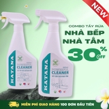Combo 2 chai Xịt tẩy rửa đa năng nhà bếp và nhà tắm KATANA (2x500ml)