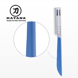 Dao cạo lông mày cao cấp Nhật Disposable BTMG-5F bộ 5 chiếc (màu xanh)