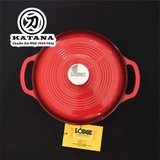 Lodge Noi gang phu men mau do 4.35L