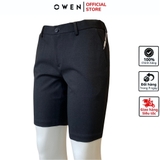 Quần Short Nam Owen SW231924 Màu xám melange sóc âu dáng Trendy chất liệu nylon