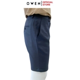 Quần Short Nam Owen SW231923 Màu navy melange sóc âu dáng Trendy chất liệu polyester