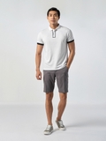 Áo Thun polo Nam Tay Ngắn Có Cổ Owen APV231359 Trắng Dáng Body fit vải cotton