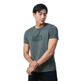 Áo Thun Nam Tay Ngắn Không Cổ Owen TSN231440 màu xanh rêu dáng body fit vải cotton