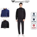 Bộ đồ Gió Thu đông Aristino AJS001W2 Màu Đen 9, Xanh Tím Than 139