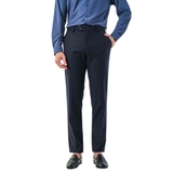 Quần Tây Nam Owen QST231505 màu navy dáng slim fit cạp tăng đơ vải polyester