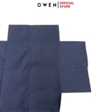 Quần Tây Nam Owen QST242402 màu xanh tím than dáng ôm cạp tăng đơ chất liệu TR spandex