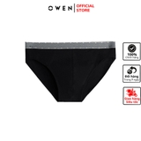 Quần Lót Nam Owen QLR232434 màu đen  vải cotton