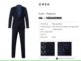 ÁO VEST XANH ĐEN VES220960