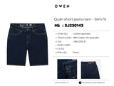 QUẦN SHORT JEAN SJ230143