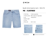 QUẦN SHORT JEAN SJ231822