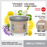 Nến thơm Yankee Candle, Nến ly tròn size S, Mùi Seaside Woods