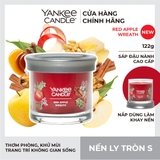 Nến thơm Yankee Candle, Nến ly tròn size S, Mùi Red Apple Wreath